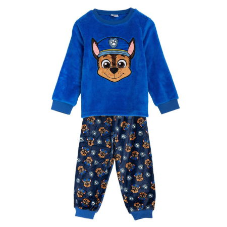 Pijamale copii - Pijama maneca lunga coral fleece, Paw Patrol Chase