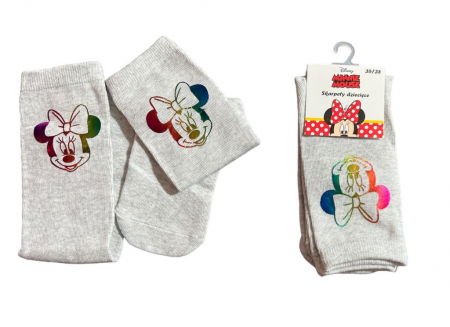 Imbracaminte si incaltaminte copii - Set 2 perechi sosete Minnie Mouse Disney