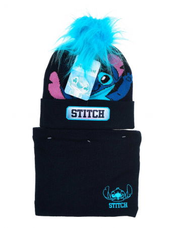 Set 2 piese iarna, caciula si guler Lilo & Stitch [1]