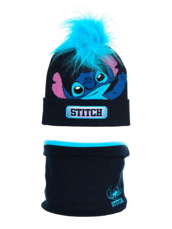 Set 2 piese iarna, caciula si guler Lilo & Stitch [0]