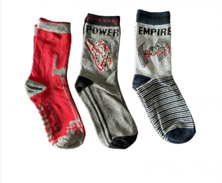 Sosete si dresuri copii - Set 3 perechi sosete copii Star Wars