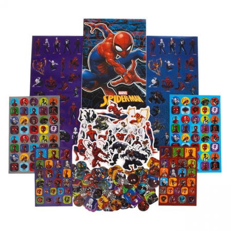 Seturi de artizanat - Set 500 stickere Spiderman