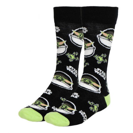 Sosete barbati - Sosete Star Wars the Mandalorian Grogu