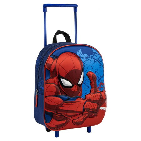 Ghiozdane si genti - Troler gradinita 3D Spiderman, 31x25x10 cm
