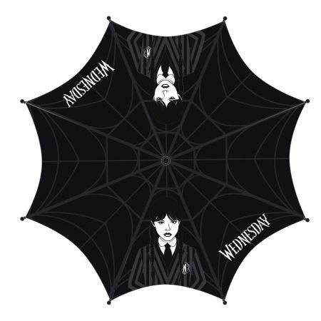 Umbrele copii - Umbrela de ploaie manuala pentru copii, Wednesday, diametru 58 cm