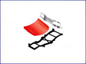 Caroserie - Amortizor hayon dreapta - cod 95095594