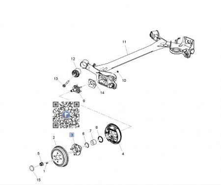 DIRECTIE/ ROTI - Butuc roata spate 95492094
