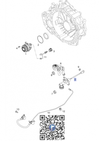 Ambreiaj - Cilindru ambreiaj Antara 96625628