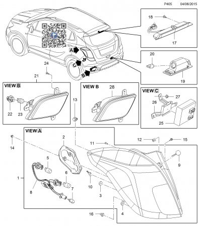 Electrice - LAMPA NUMAR HAYON - IN CARAV,MK / 1224032 13502178