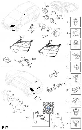 Electrice - Lampa spate stanga 95937937