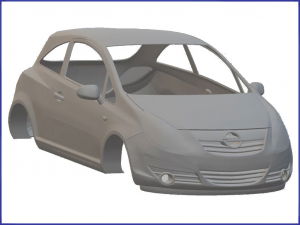 OPEL - PIULITA PLASTIC BARA SP - cod 94515289