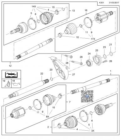 OPEL - Planetara dreapta 94522003