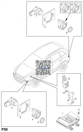 Electrice - Sensor parking pilot 94812904