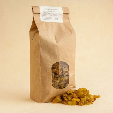 Conserve & Produse deshidratate - Stafide Aurii Jumbo – Dulceata Naturala, Fara Zahar Adaugat