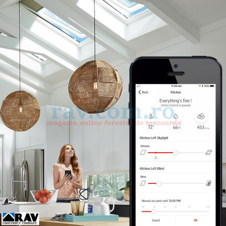 Accesorii ferestre VELUX - Kit control climatic VELUX ACTIVE