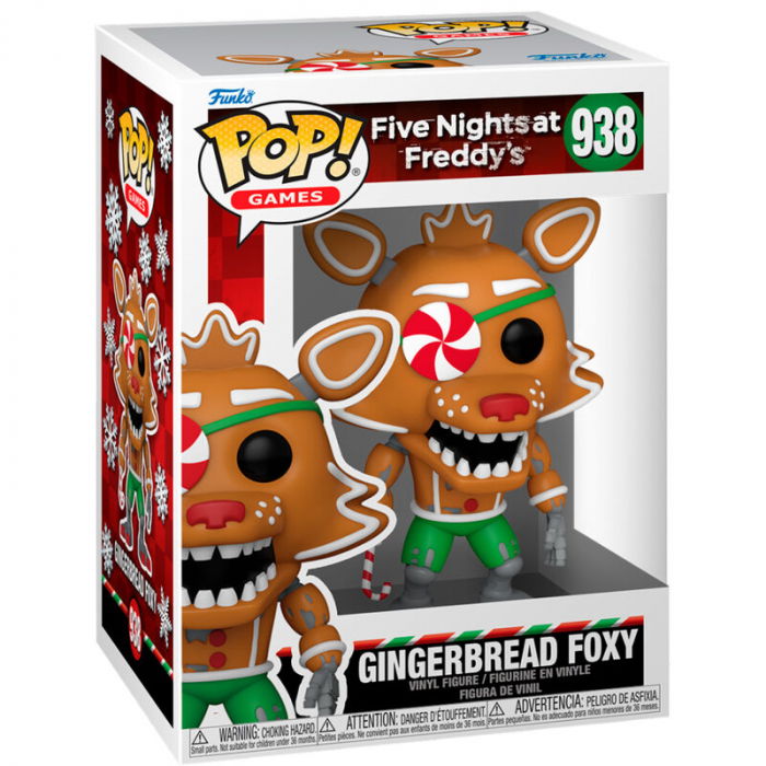 Figurina Funko POP Five Nights at Freddys Holiday Gingerbread Foxy [2]