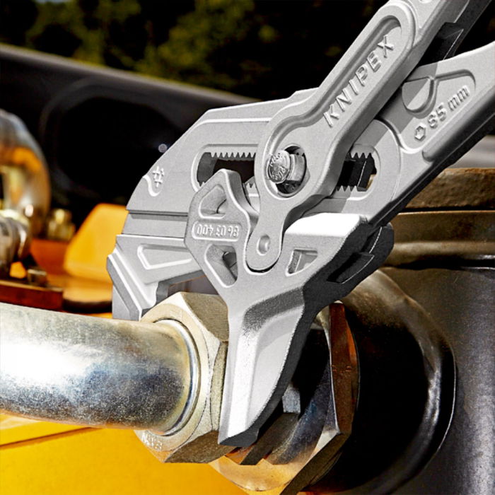 Pliers Wrench XL with automatic adjustment, plastic handles, 400 mm, KNIPEX 86 03 400 [4]