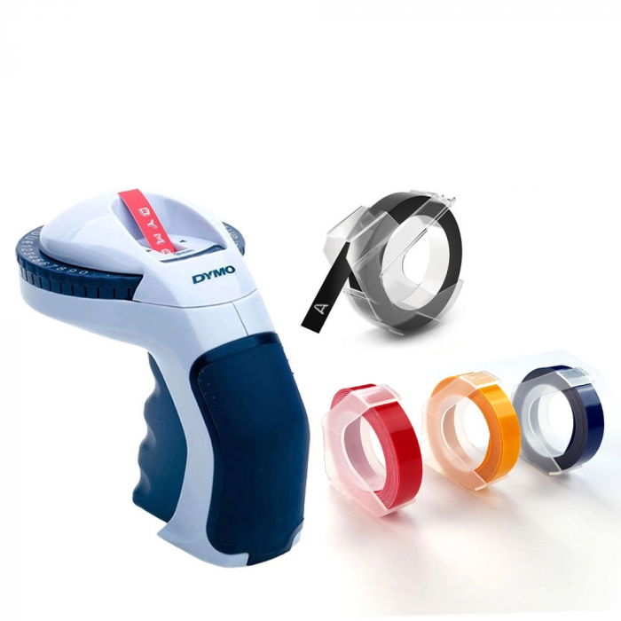 Aparat etichetat DYMO Omega si in total 4 role de etichete 3D embosabile DY12748 S0717950TRC [22]