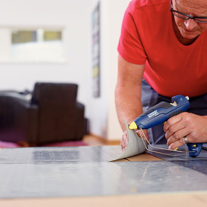 Rapid 7 mm Glue Sticks Fun to Fix Arts and Crafts clear, Universsal, Ø7mm x 90mm, EVA basis, 36 pcs/blister 40107350 [10]