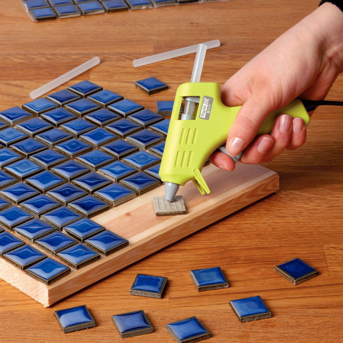 Rapid 7 mm Glue Sticks Fun to Fix Arts and Crafts clear, Universsal, Ø7mm x 90mm, EVA basis, 36 pcs/blister 40107350 [6]