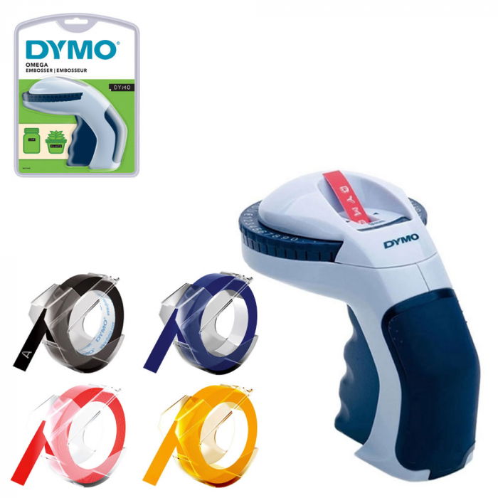 Aparat etichetat DYMO Omega si in total 4 role de etichete 3D embosabile DY12748 S0717950TRC [1]