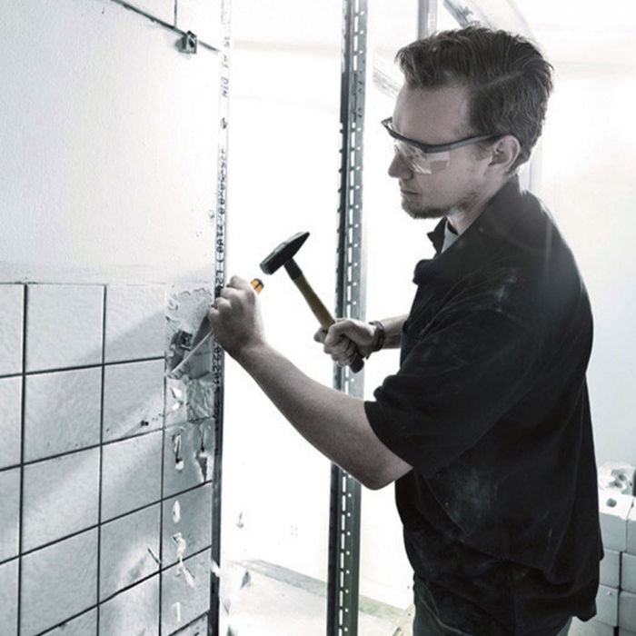 Wera Impact Screwdriver 932 AS slotted 0.8 x 4.5 x 5 x 8 x 100 x 98 corrosion protection yellow anti-roll handle 05018300001 [2]