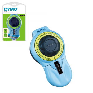 Aparat etichetat DYMO Junior uz casnic include 1 banda embosabila neagra S0717900
