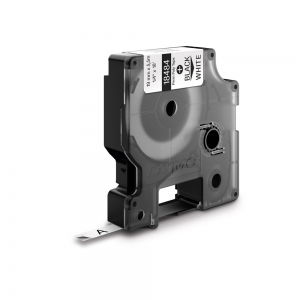 Industrial Permanent Polyester Labels - Polyester industrial labels19mm x 5.5m Black/white DYMO ID1 18484 S0718220