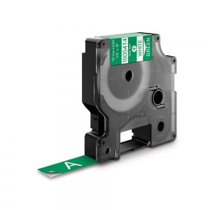 Etichete - Etichete industriale vinil 12mm x 5.5m alb/verde DYMO ID1 1805414
