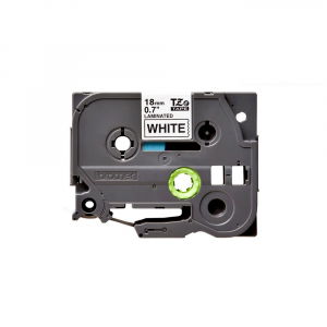 Etichete Brother - Brother TZE241 etichete originale laminate 18mm x 8m, negru pe alb, P-Touch TZe-241