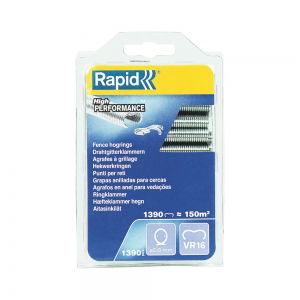 Fixare - Capse gard Rapid HOG VR16/2-8mm, galvanizate, 1390/ cutie