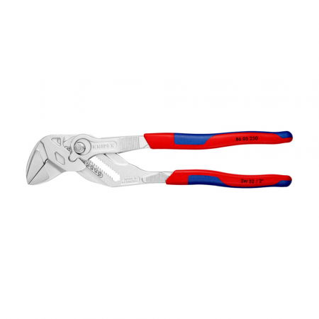 Cleste reglabil papagal - Cleste Cheie cu reglaj automat, manere multicomponent, 250 mm, KNIPEX 86 05 250