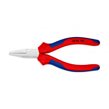 Hand tools - KNIPEX Flat Nose Pliers, multi-component handle, 140mm, 20 05 140