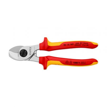 Scule si unelte VDE - Cleste pentru taiat cabluri, KNIPEX 95 16 165, VDE, 165 mm