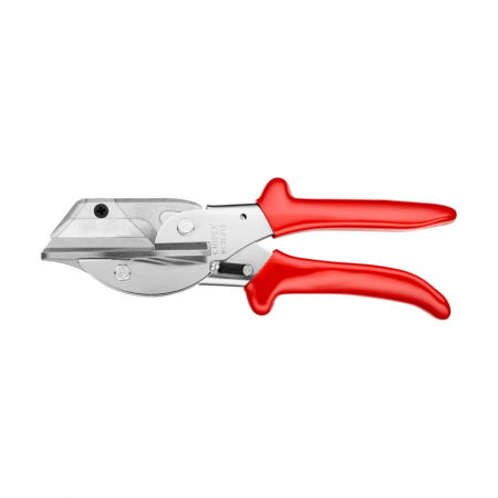 KNIPEX Hand Tools - KNIPEX Mitre Shears, for plastic and rubber profiles, 45° angle cut, 215 mm, 94 35 215