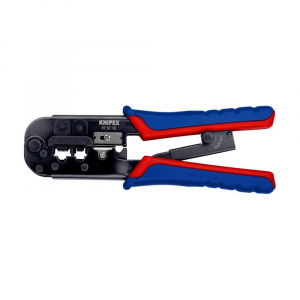 Clesti - Cleste sertizat mufe retea RJ11, RJ12, RJ45, 190 mm, KNIPEX 975110