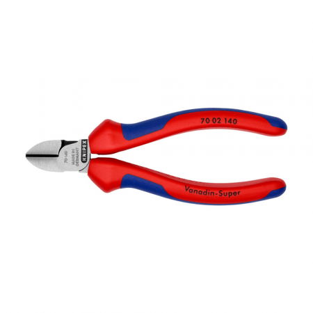 Tools - Diagonal Cutter, multi-component handle, 140mm, KNIPEX 70 02 140