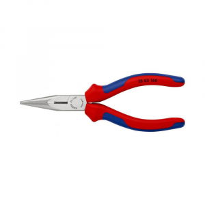 Scule de mana - Cleste nas lung semirotund conic KNIPEX 25 02 160, taiere laterala, 160 mm