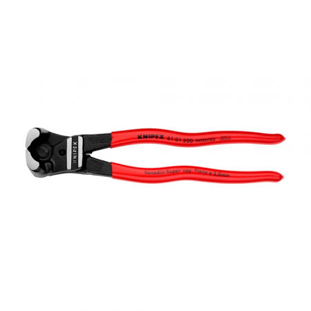 KNIPEX Hand Tools - KNIPEX Bolt End Cutting Nipper, nails, rivets, plastic handle, 200mm, 61 01 200
