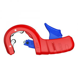 KNIPEX Hand Tools - Pipe cutter, Plastic drain max. 50 mm, 202 mm, KNIPEX 902301BK