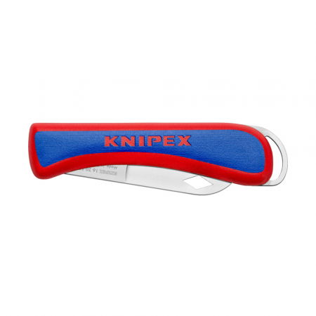 KNIPEX Hand Tools - Folding cutter, electrician's knife, KNIPEX 16 20 50 SB