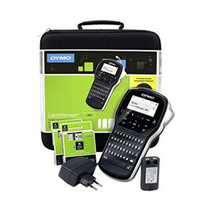 Imprimante conectare PC | smartphone | tableta - Set Aparat de etichetat (imprimanta etichete) DYMO LabelManager 280P QWERTY kit cu servieta conectare la PC 2091152