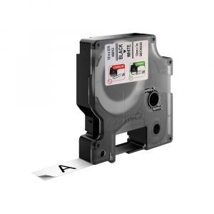 Labels - Standard labels 12mm x 7m Black/white DYMO LabelManager D1 S0720530 45013