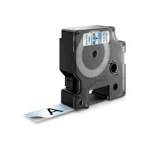 Etichete LabelManager Dymo Originale - Etichete standard 19mm x 7m negru/transparent DYMO LabelManager D1 S0720820 45800