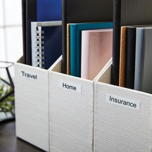 White polyester labels 12mm x 5.5m DYMO LabelManager S0718060 18483 [1]