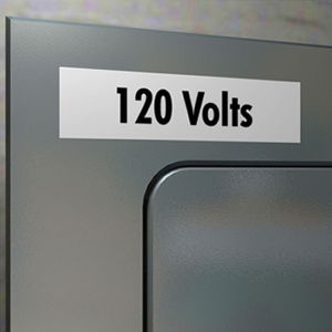 White polyester labels 12mm x 5.5m DYMO LabelManager S0718060 18483 [3]