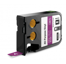 Etichete - Etichete industriale vinil 12mm x 7m alb/violet DYMO XTL 1868791