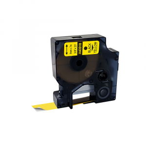 Labels - Labels 9mm x 7m yellow compatible Dymo S0720730 40918, for the Dymo Labelamanger and Aimo D1600 range