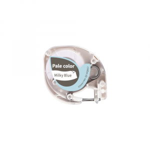 Aimo P12 LetraTag Labels - Dymo Letratag pastel labels gray/blue pastel compatible 12mm x 4m AIMO S0721650 91205
