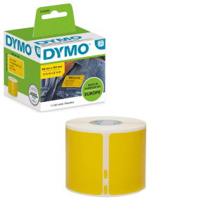 Labels - Large courier labels DYMO LabelWriter 54 x 101 mm yellow DYMO LW 2133400 S0722430 99014